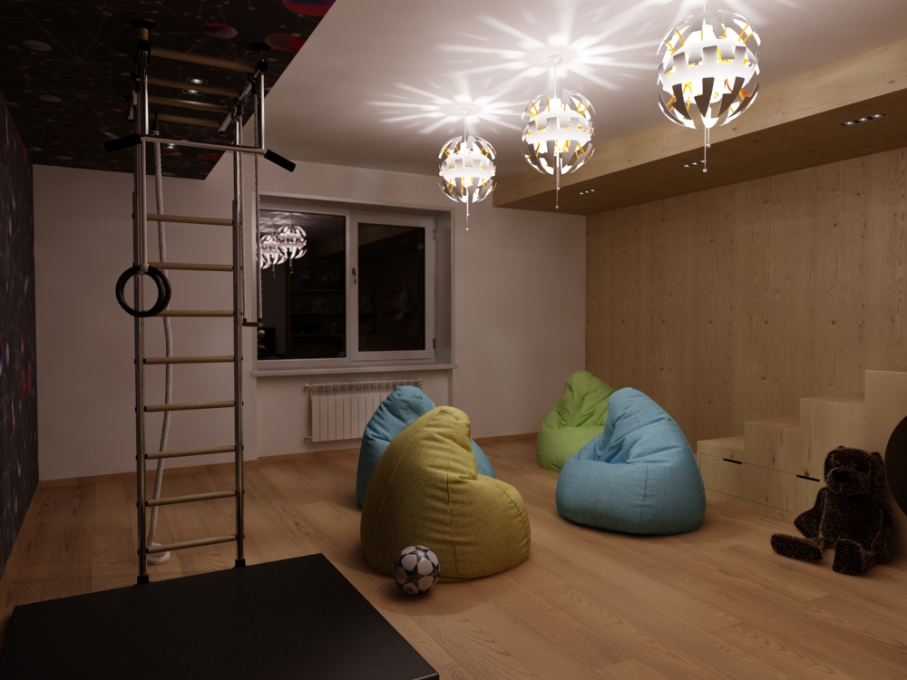 Visualization of a country house-23