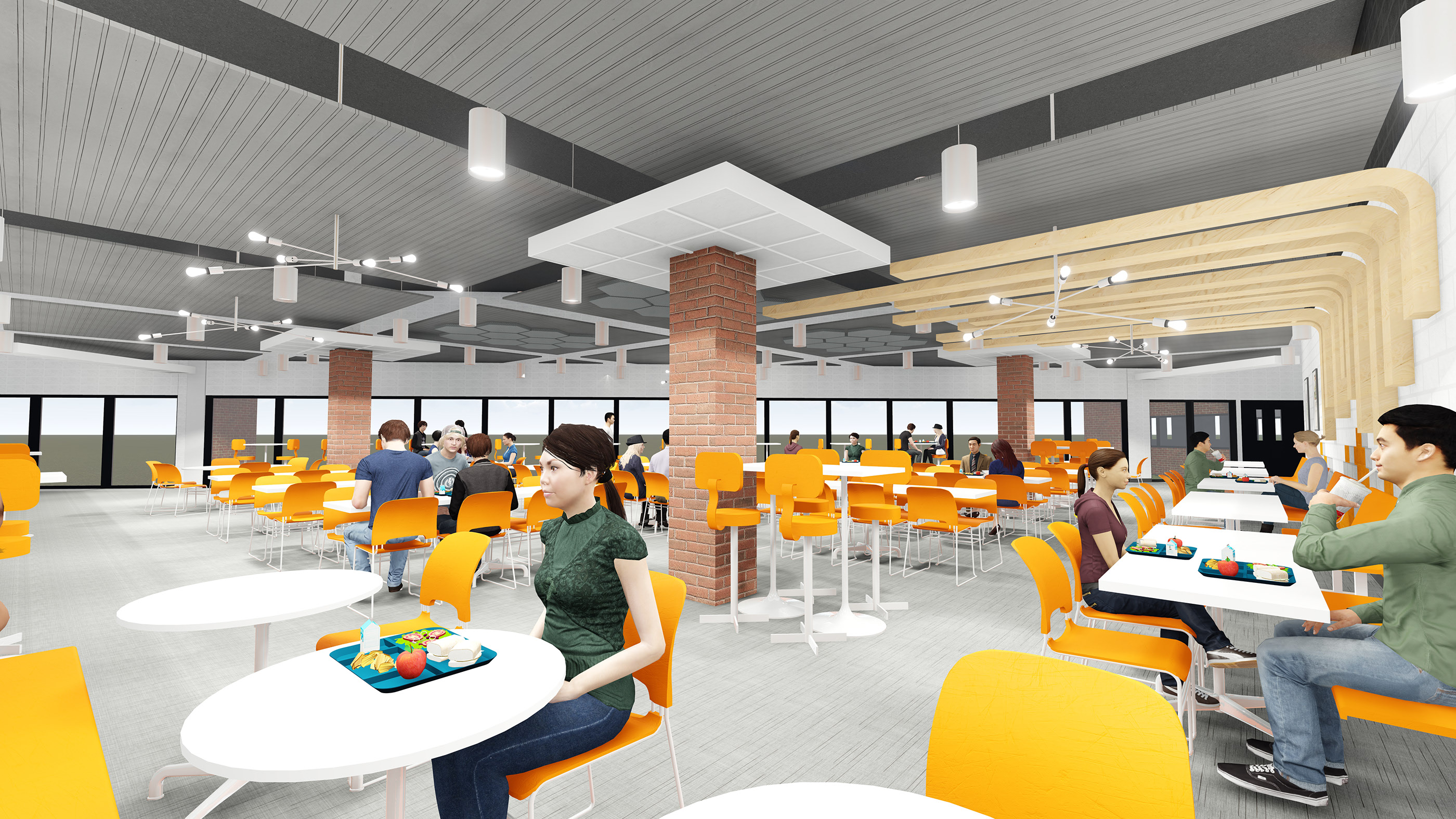 High School Cafeteria Concept Design-5