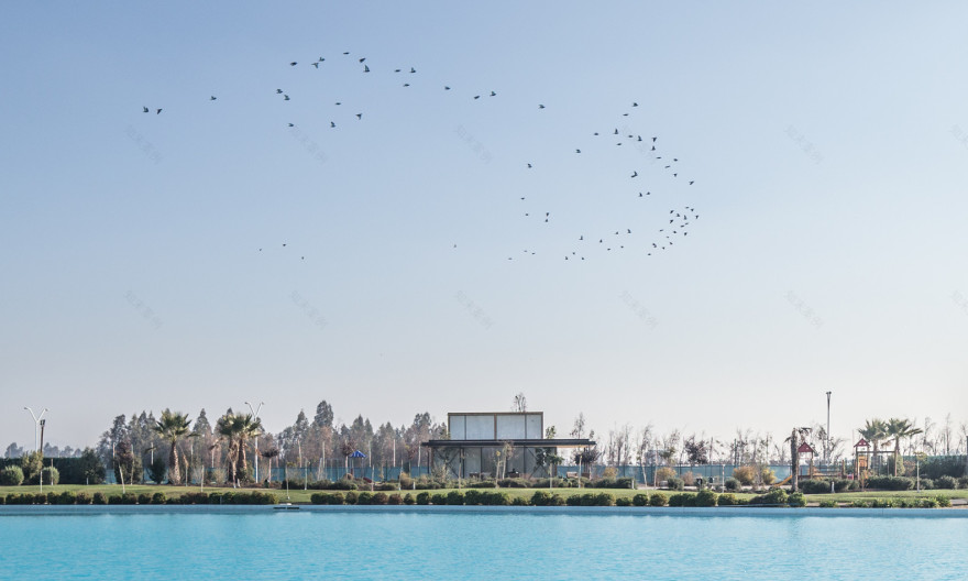 智利人工泻湖住宅销售展示厅-25