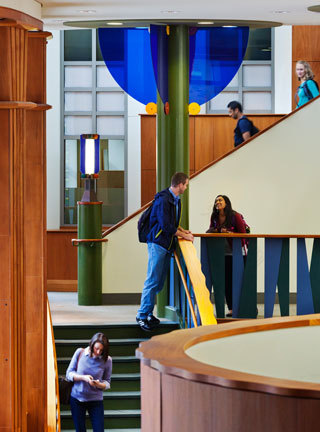 密歇根大学公共卫生学院 | 社区十字路口的现代教育空间-9