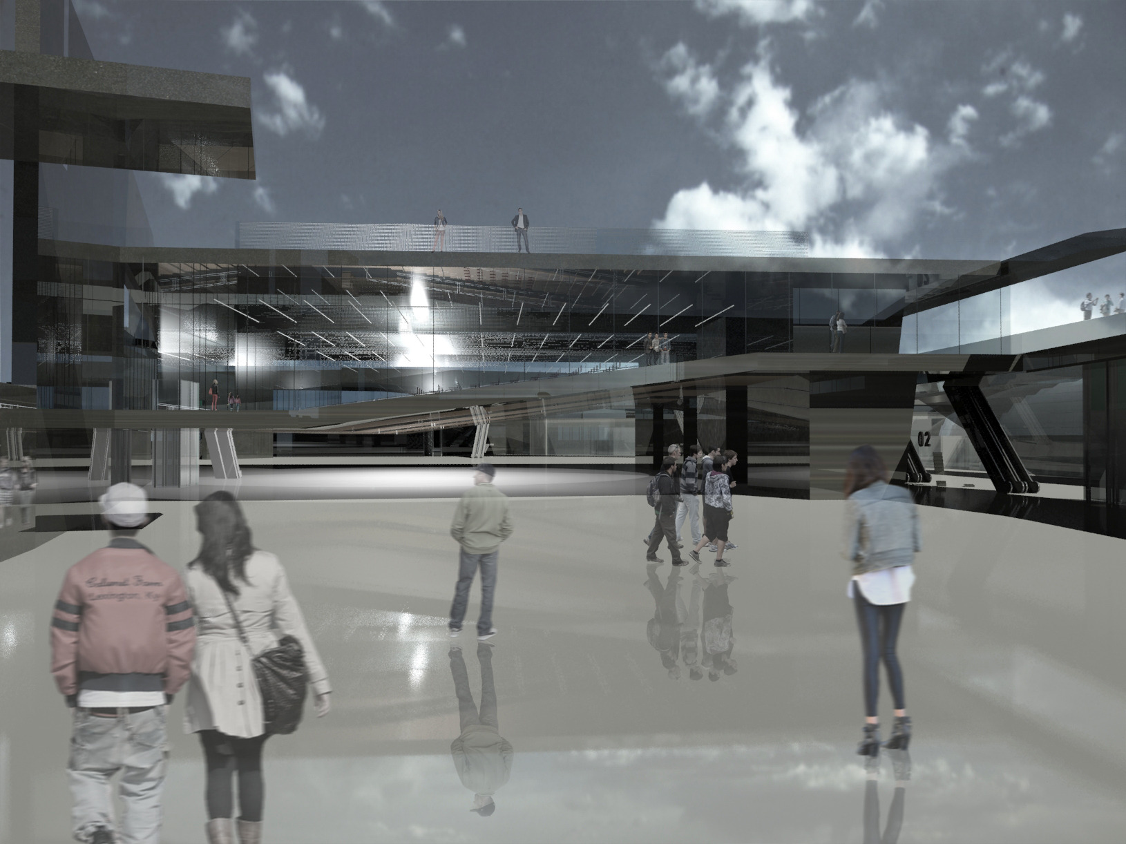 XXXXYYY 展览中心·有机统一的空间设计-23