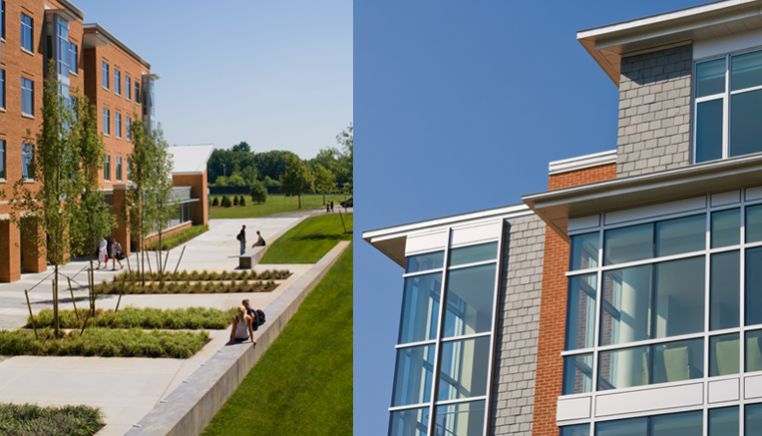 布里奇沃特州立大学深红厅 | 现代学生公寓的典范-9