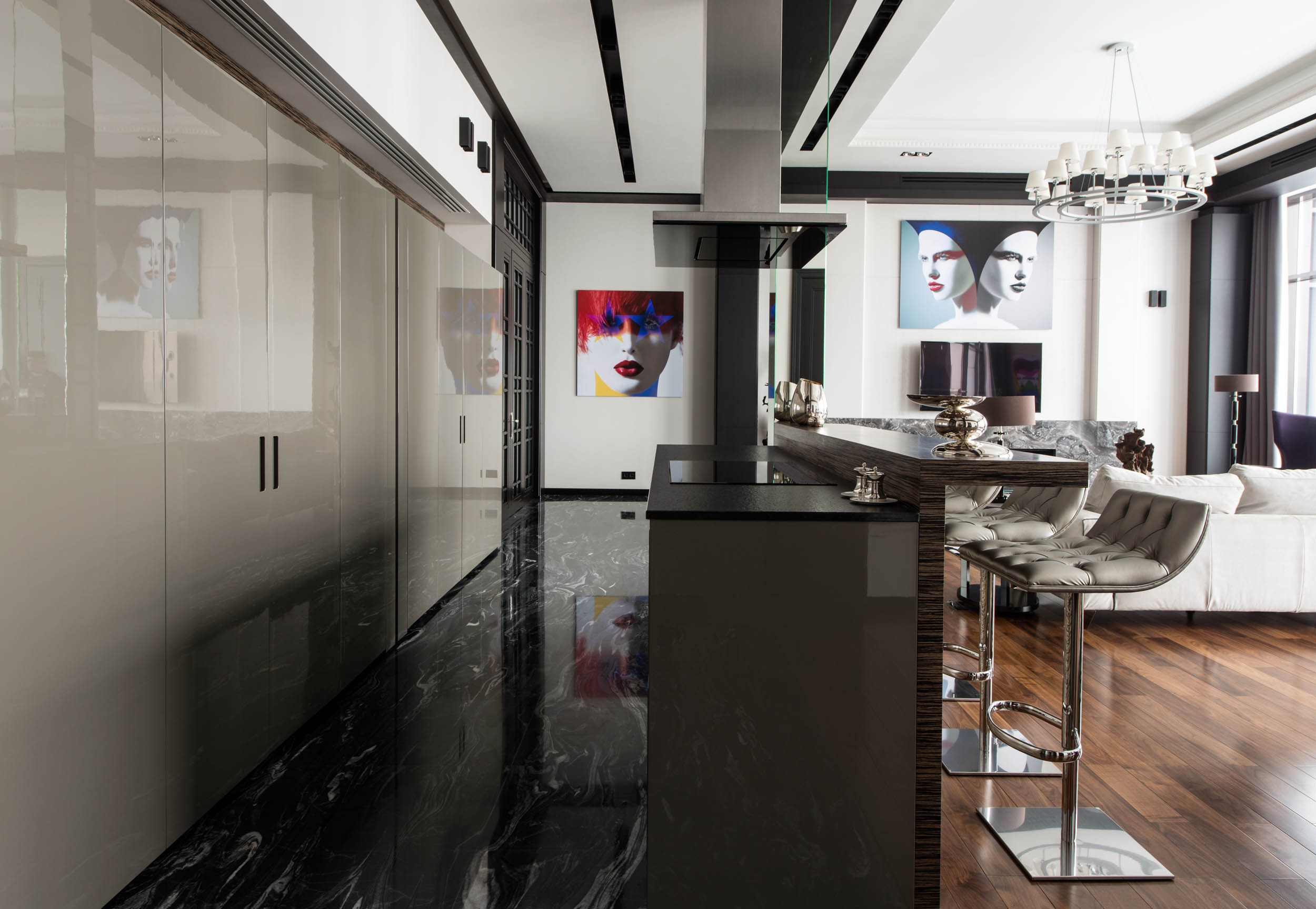 2017 年完成的 Tribeca 公寓设计-5