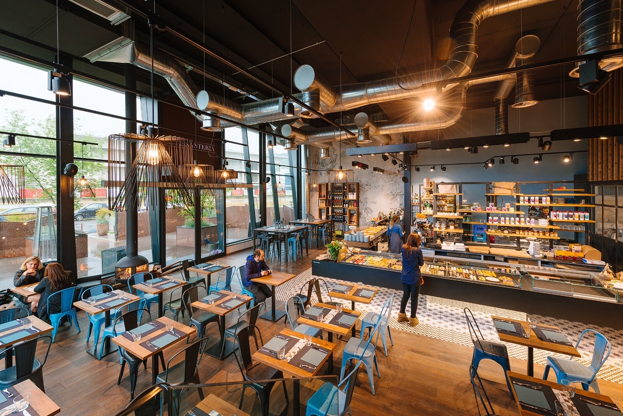 2016 年完成的意大利餐厅设计案例-1