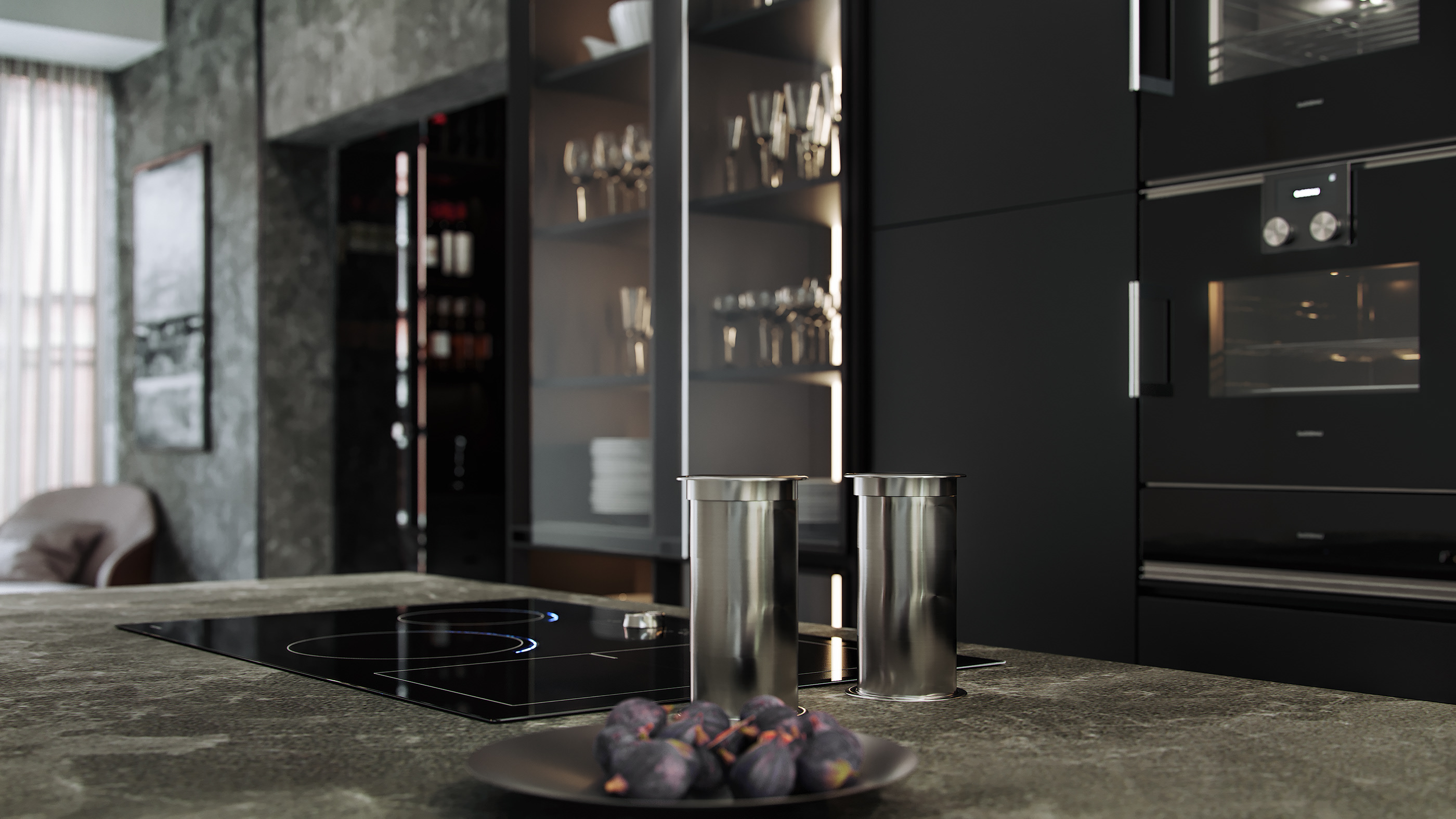 顶层豪华厨房-7