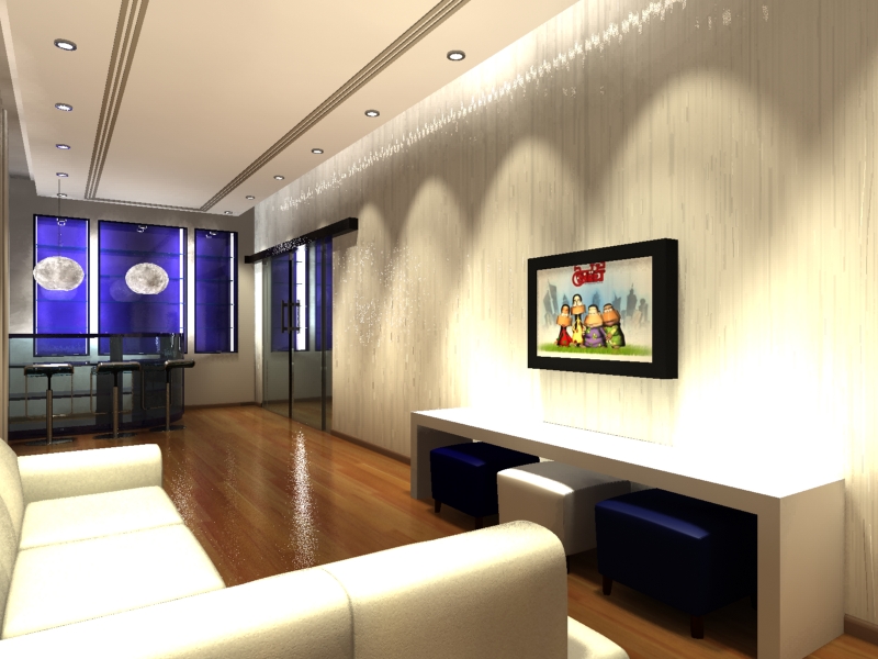 阿联酋多媒体休闲室 | 舒适与科技的完美融合-6