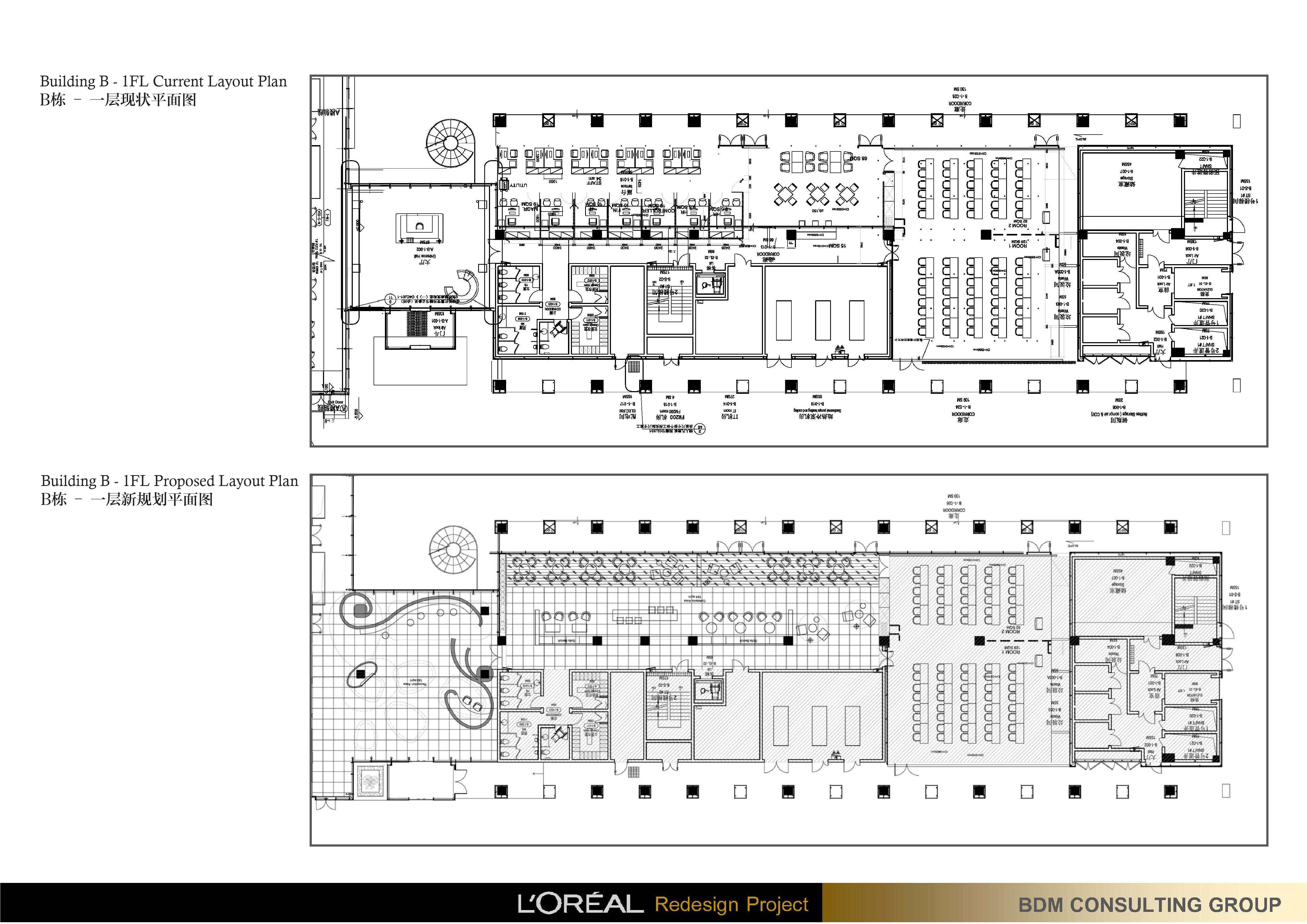 BDM 欧莱雅中国研究与创新中心办公室设计方案145P 195M-3-27