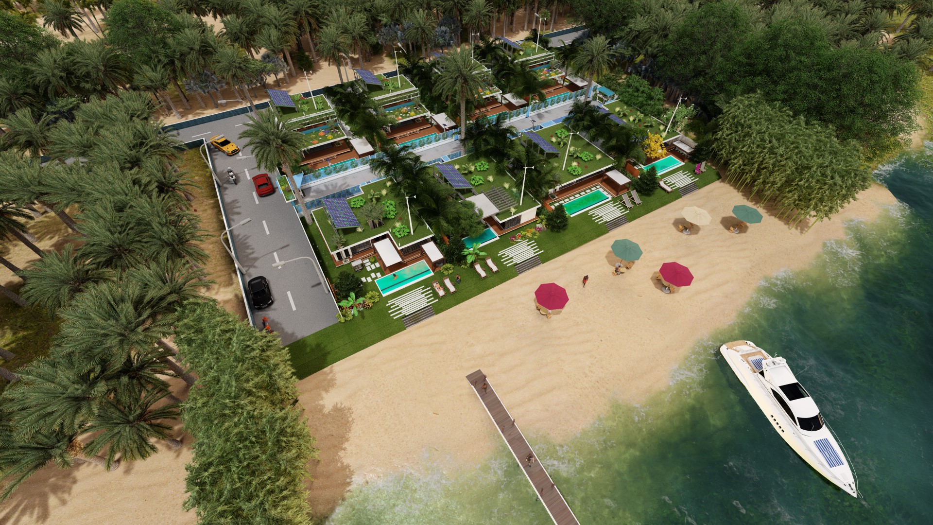 生态环保的法国 Bregbo 别墅区-1