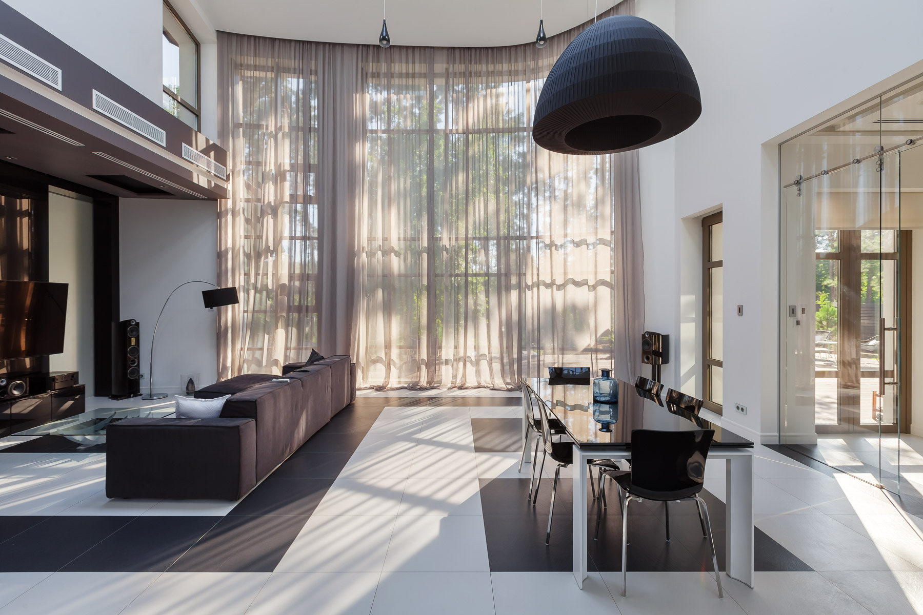 乌克兰智能家居设计,景观与室内和谐共融-32