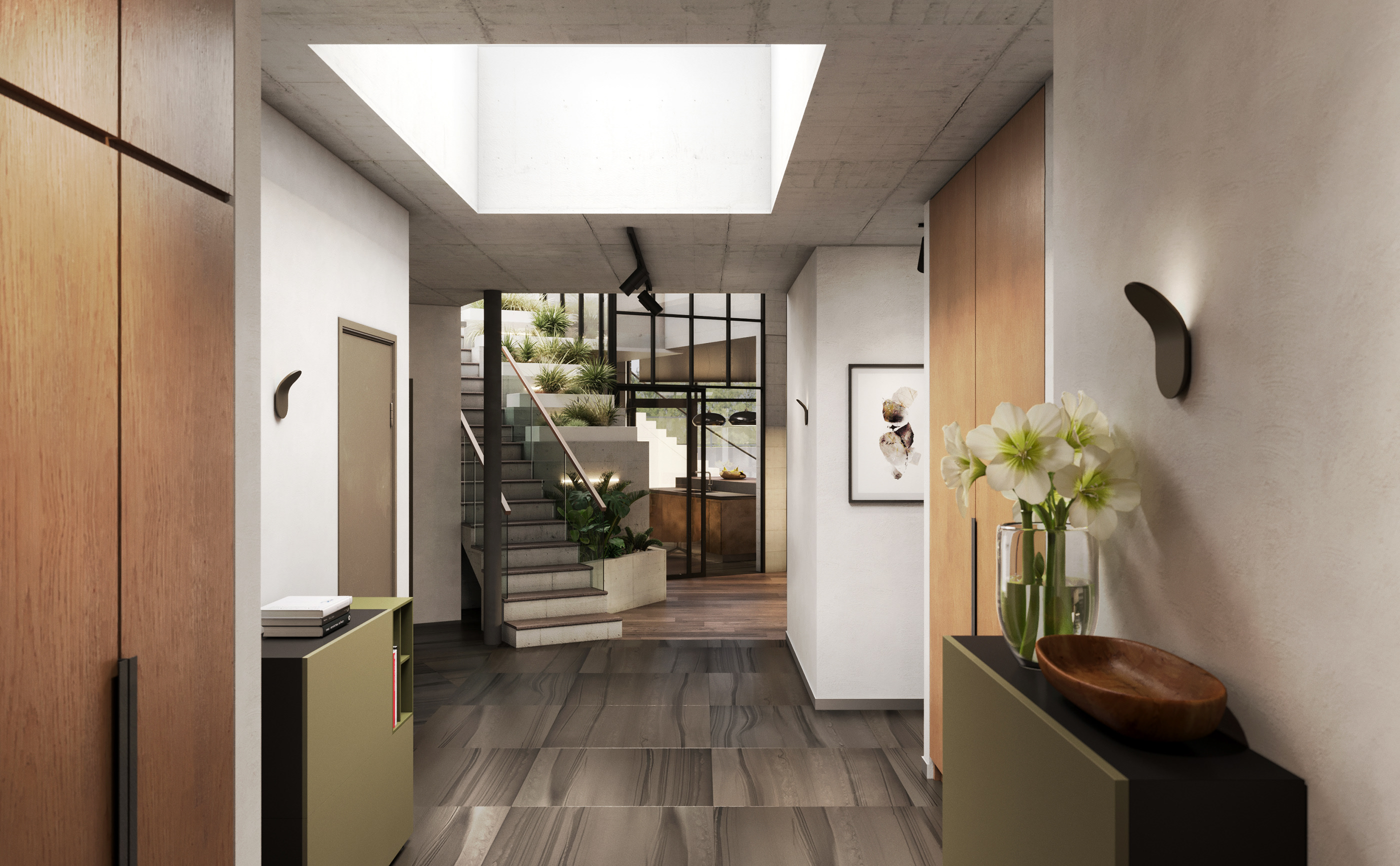 圣彼得堡森林别墅村绿色屋顶住宅-0