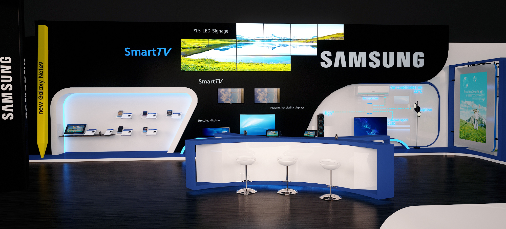 SAMSUNG ICT Booth-4