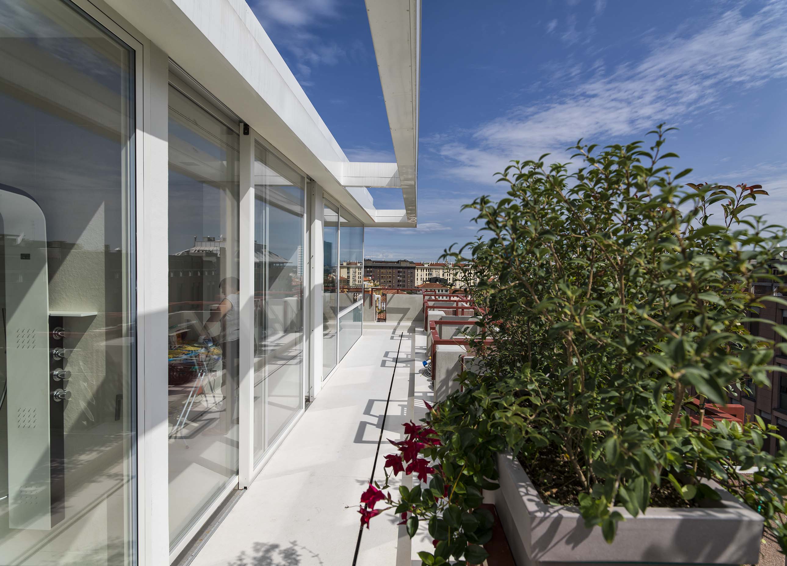 意式风情 Padova 顶层公寓的 360°全景视野-28