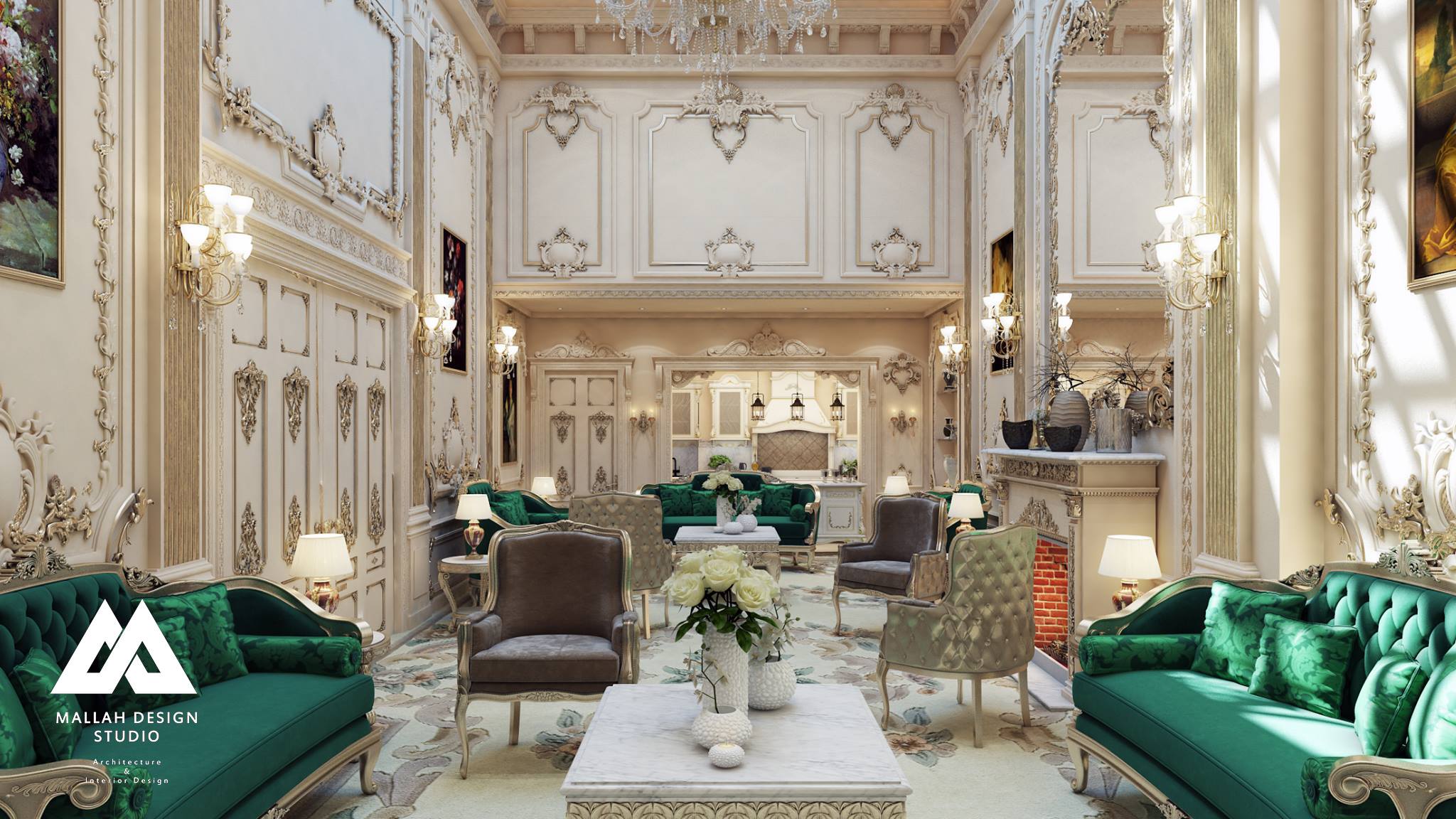 沙特阿拉伯 Al-Sayed 别墅 | 现代简约室内设计-12