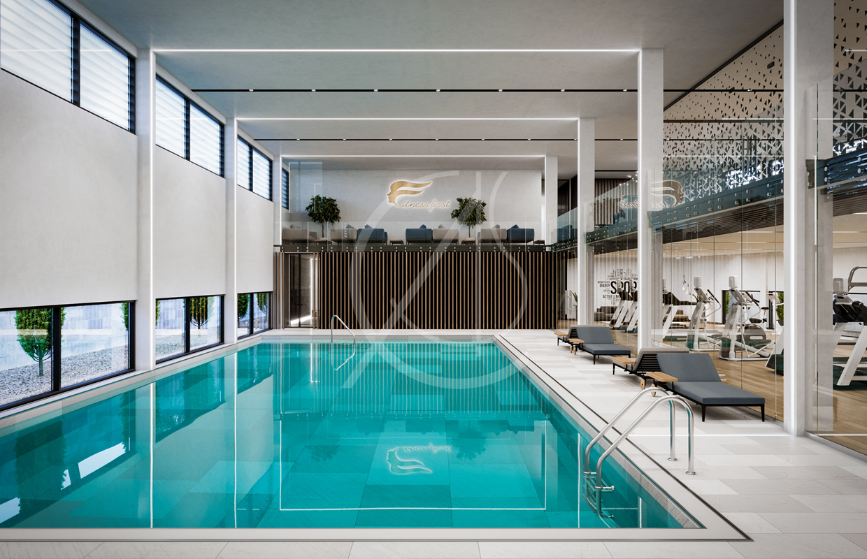 现代伊斯兰妇女健身中心-5