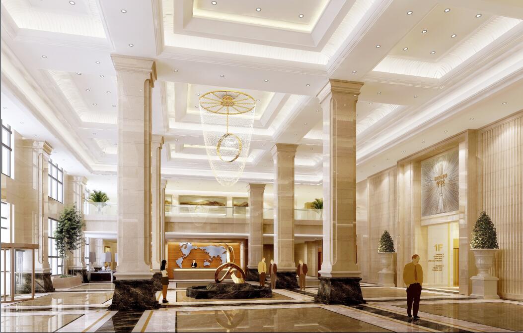 华仪电器办公楼空间设计     吴明海设计师作品-0