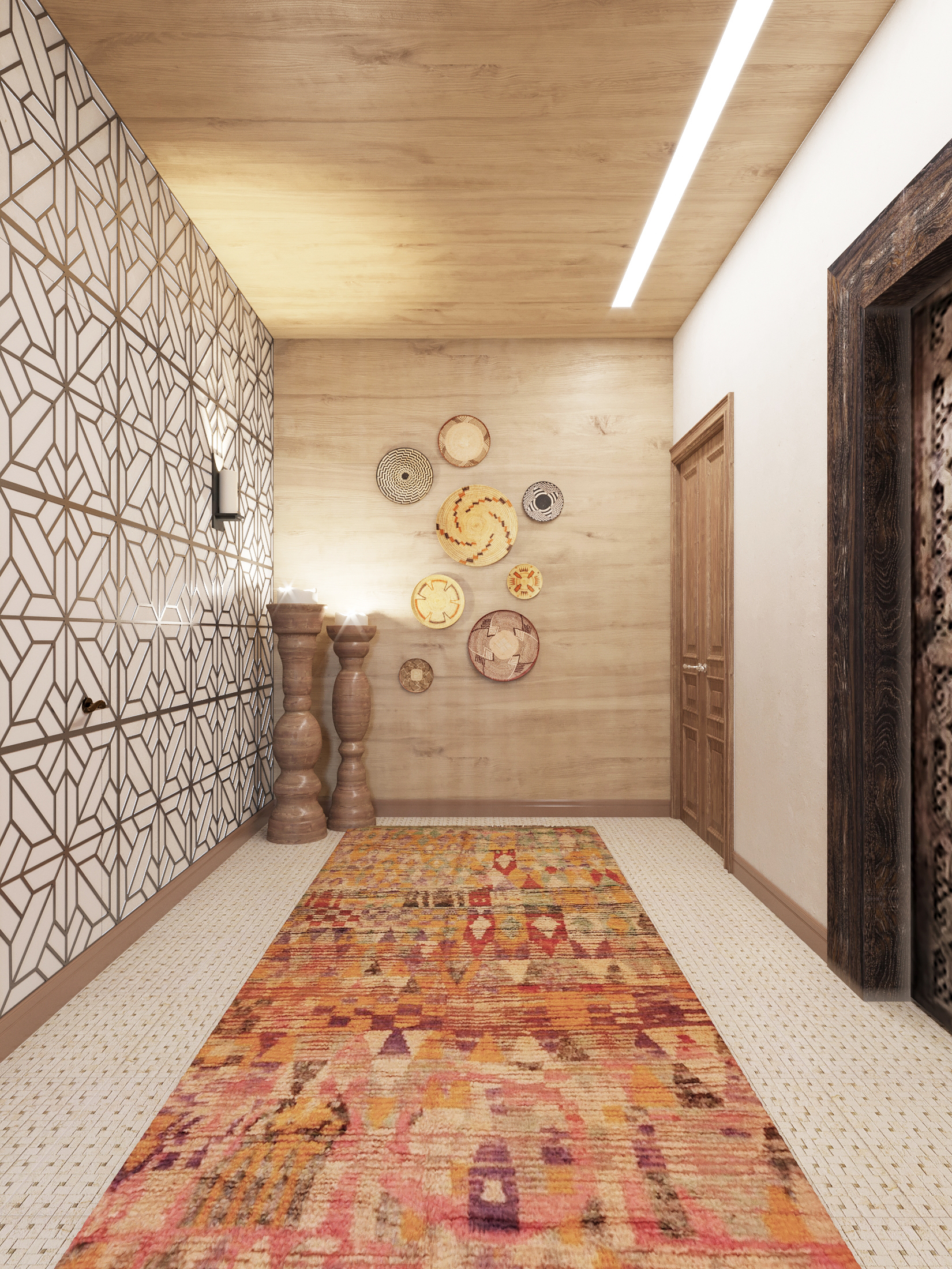 House. Moroccan motifs - 1nd floor-9