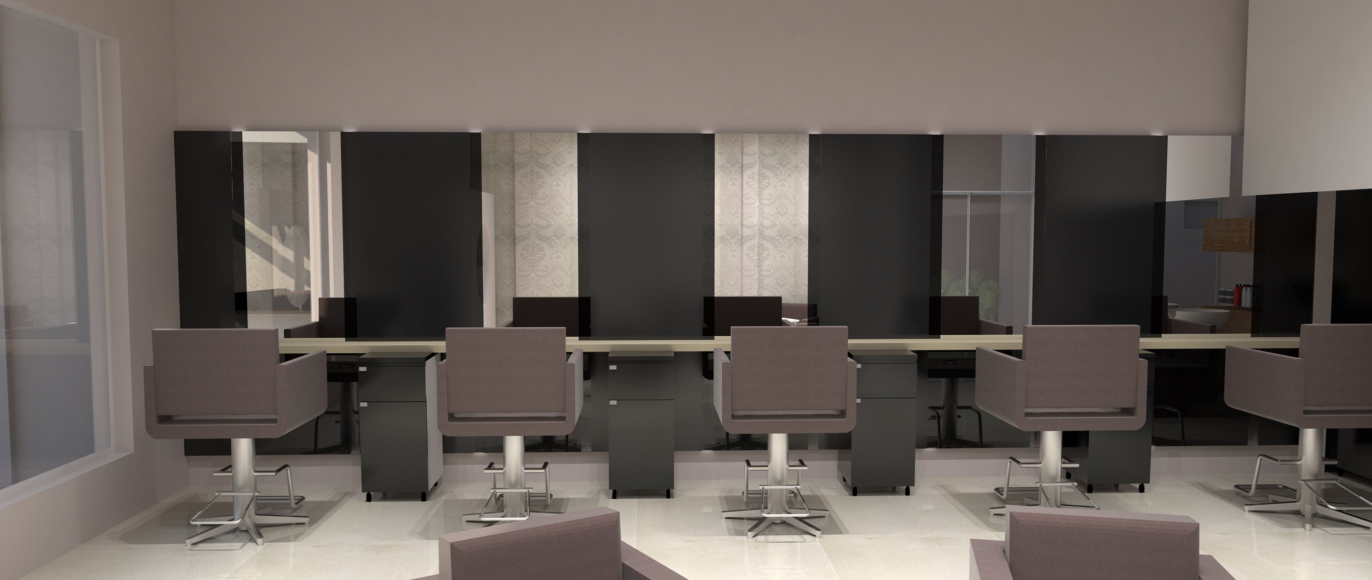 巴西美容沙龙空间设计-2