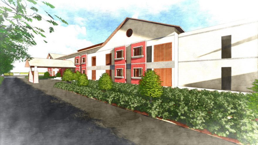 卓越中心 | 殖民风格的国际学校设计-0