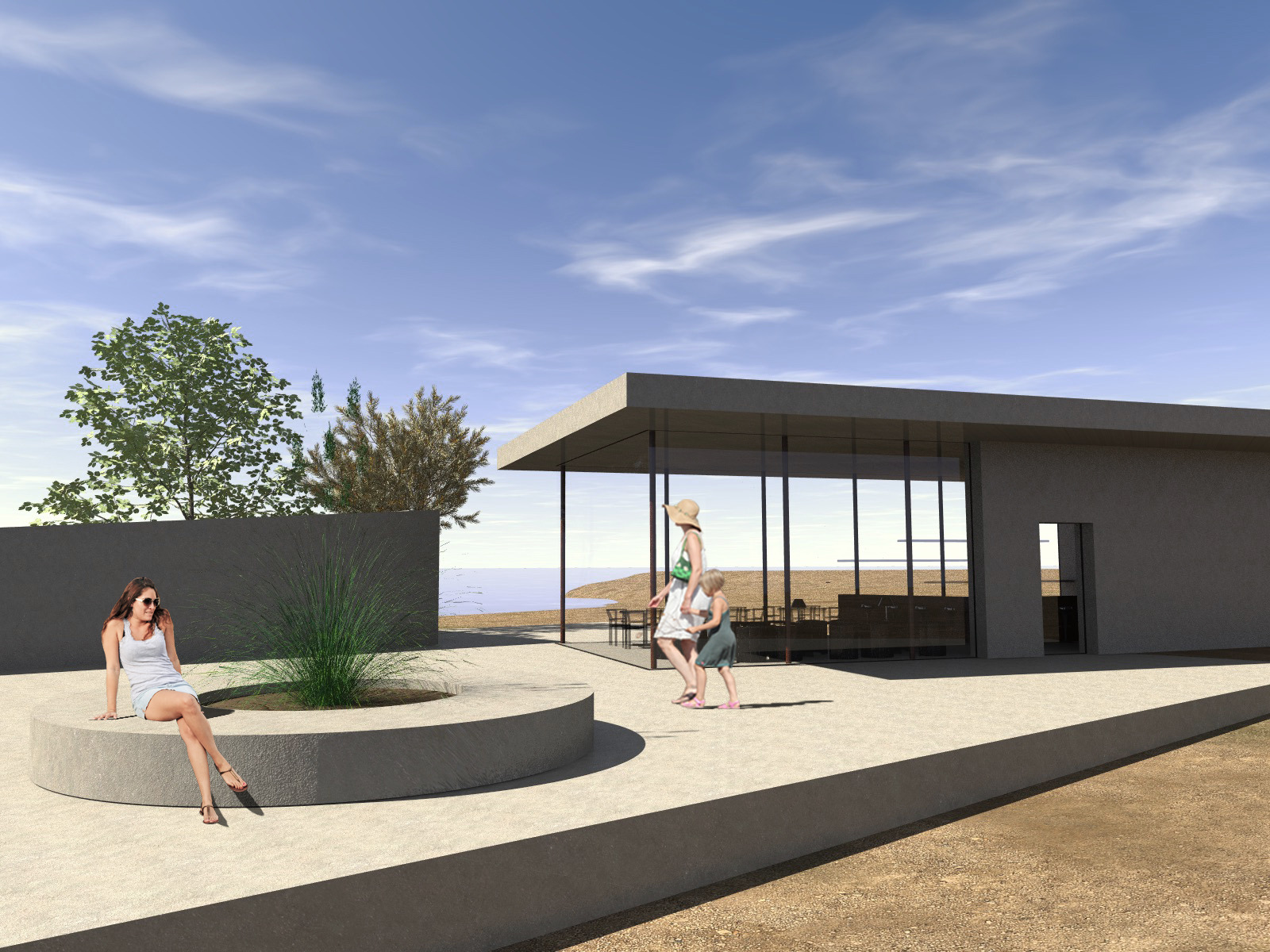 地中海岛屿的移民接纳中心·拉姆培杜萨“洞穴石”项目-8