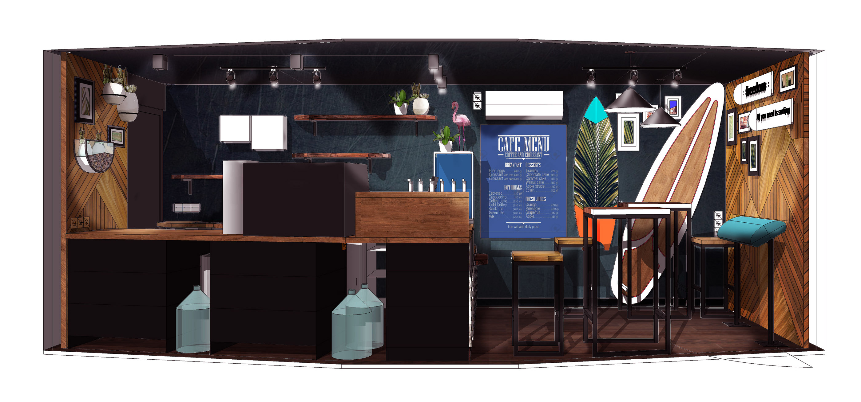 迷你咖啡馆"COFFEE BOX"-5