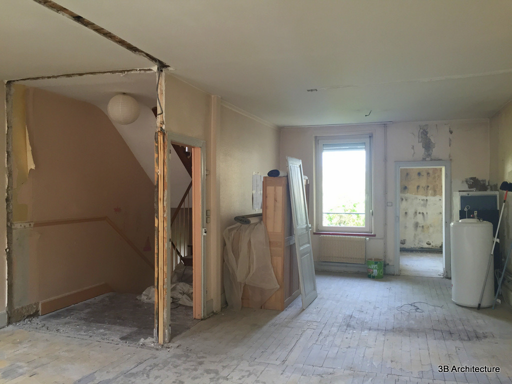 翻新旧建筑，焕发新活力的 Nancy 市中心的 Maison A01-4