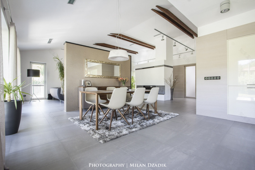 "K1"别墅 | 简约时尚的单家庭住宅设计-15