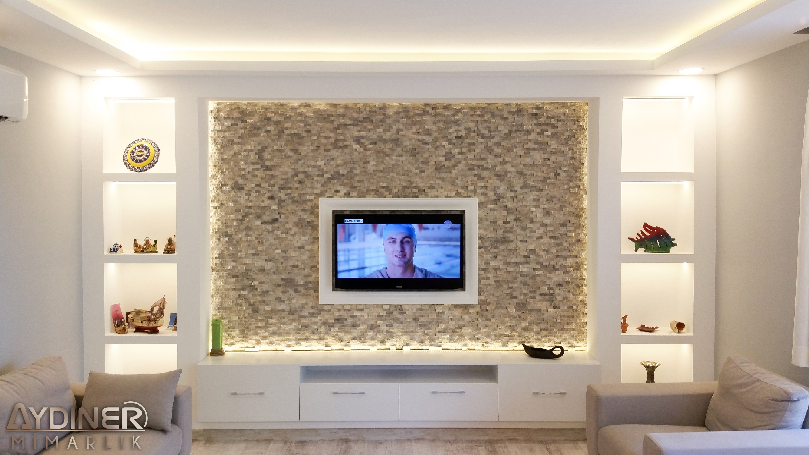 2017 年完工的独栋别墅室内设计案例-27