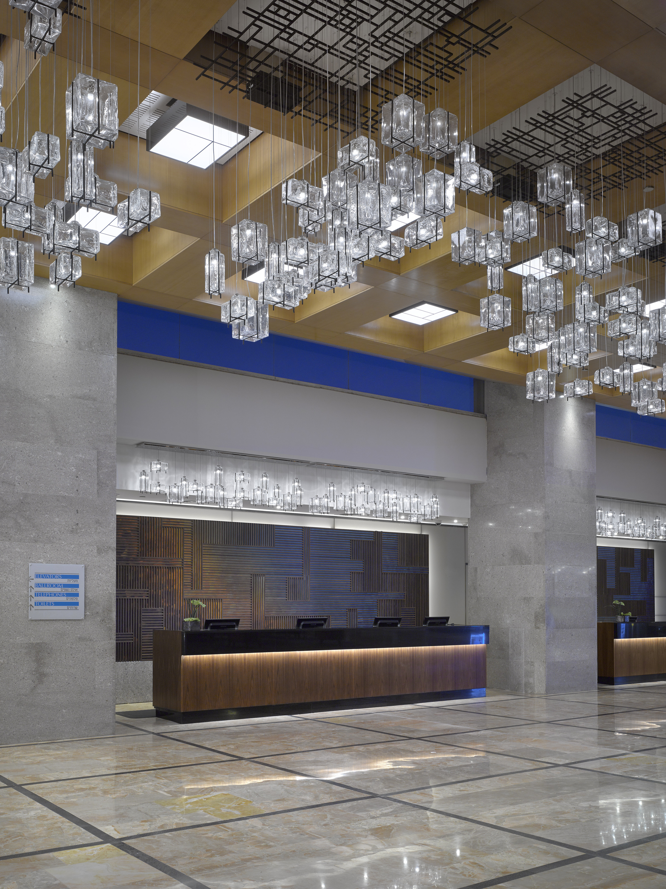 2017 年完成的以色列 Hilton 酒店室内设计案例-35