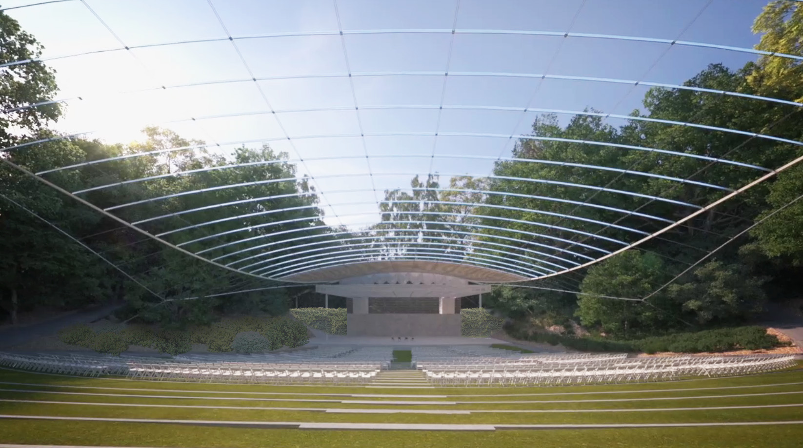 斯坦福大学天空反射罩 | 创新的天篷设计-11