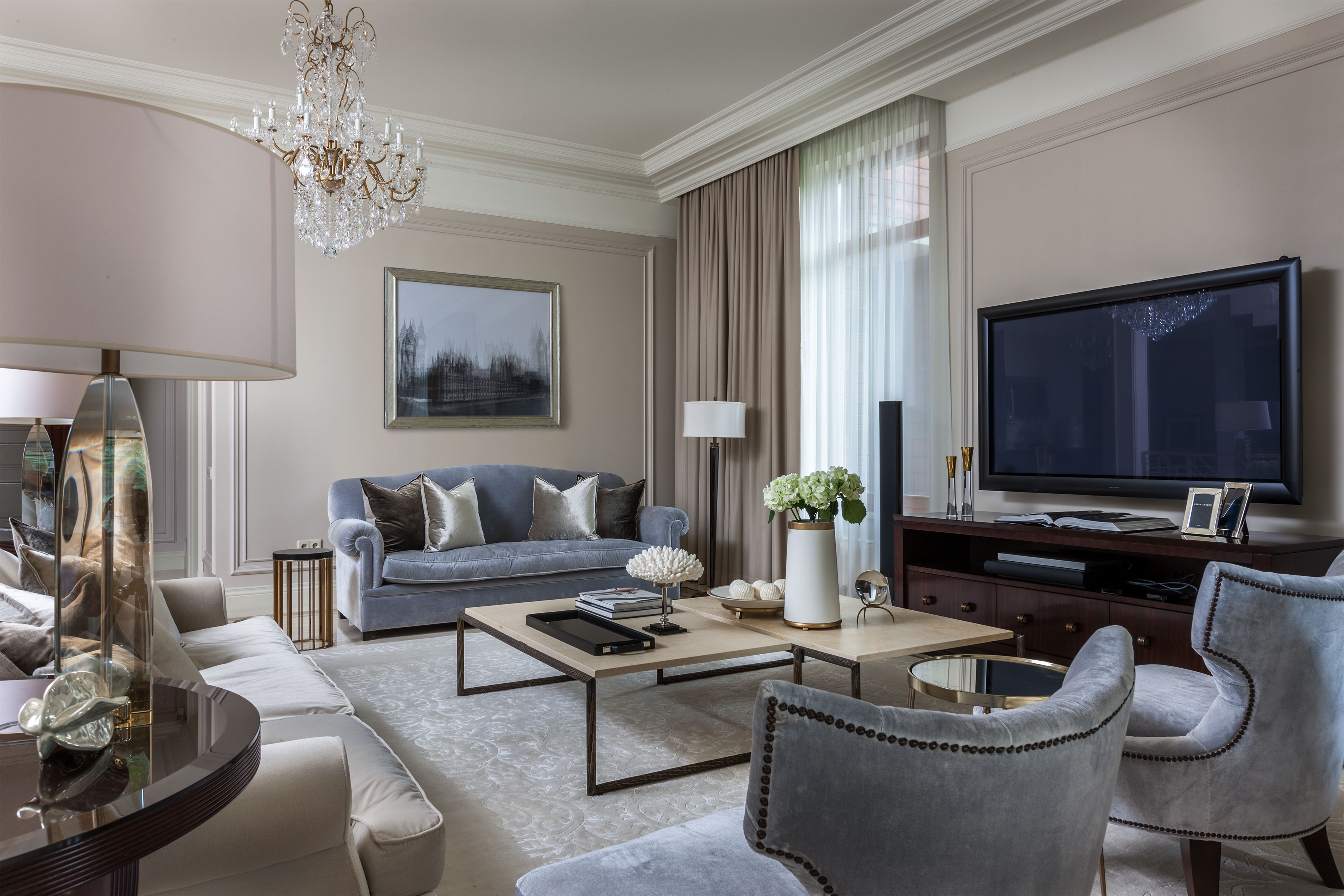 莫斯科美国经典乡村别墅设计-5