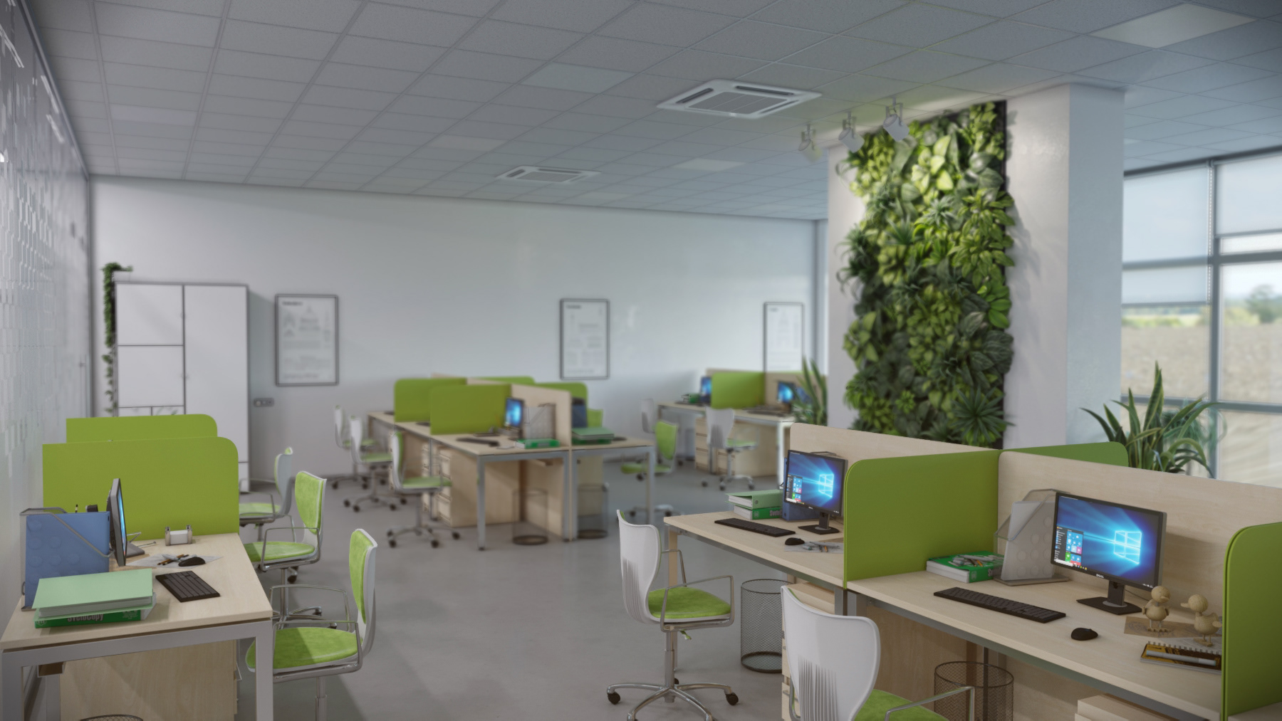 The office and reception area-4