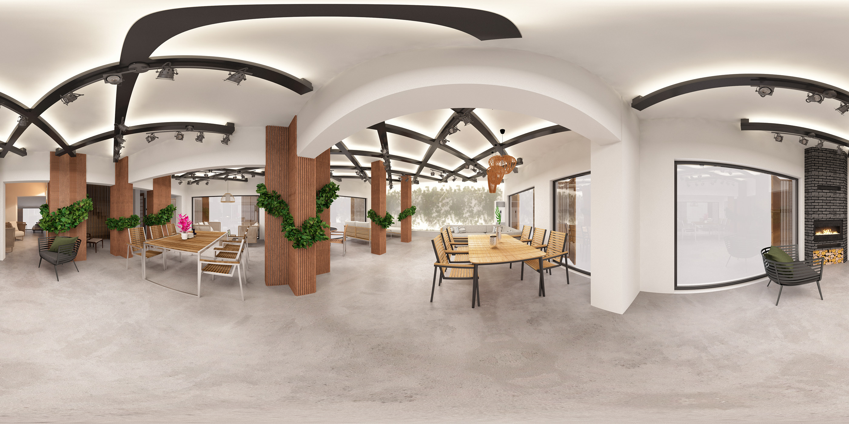 伊斯坦布尔唯一花园家具店，室外设计亮点解读-1