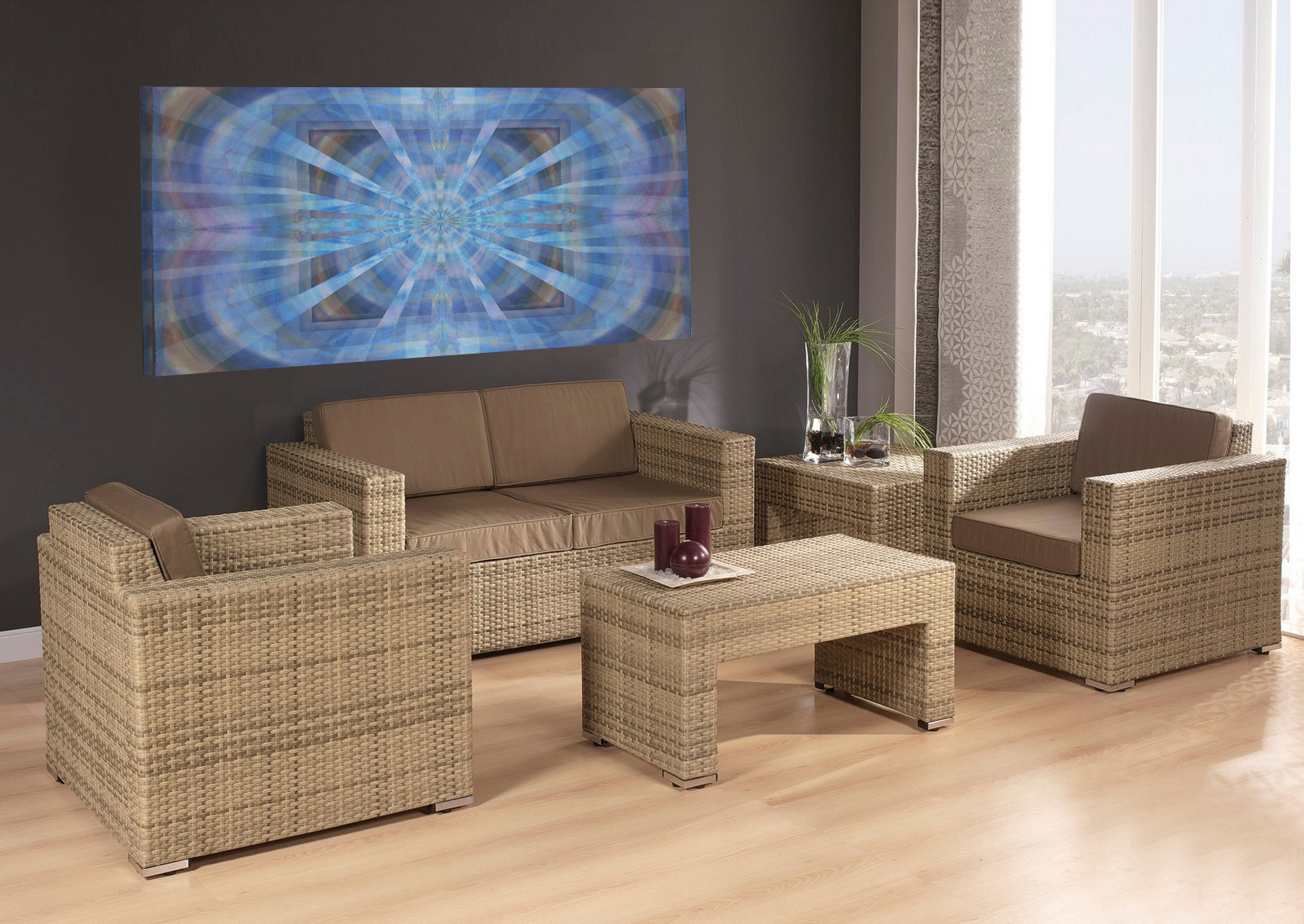 艺术面板打造现代室内空间-14