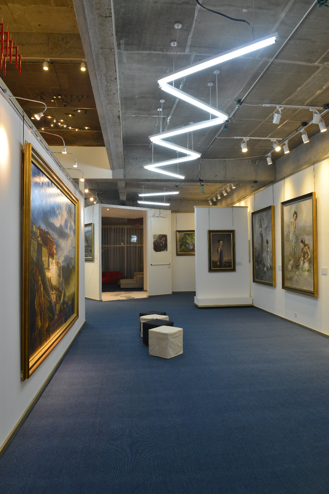 北京宋庄艺术工作室——简约实木风-5