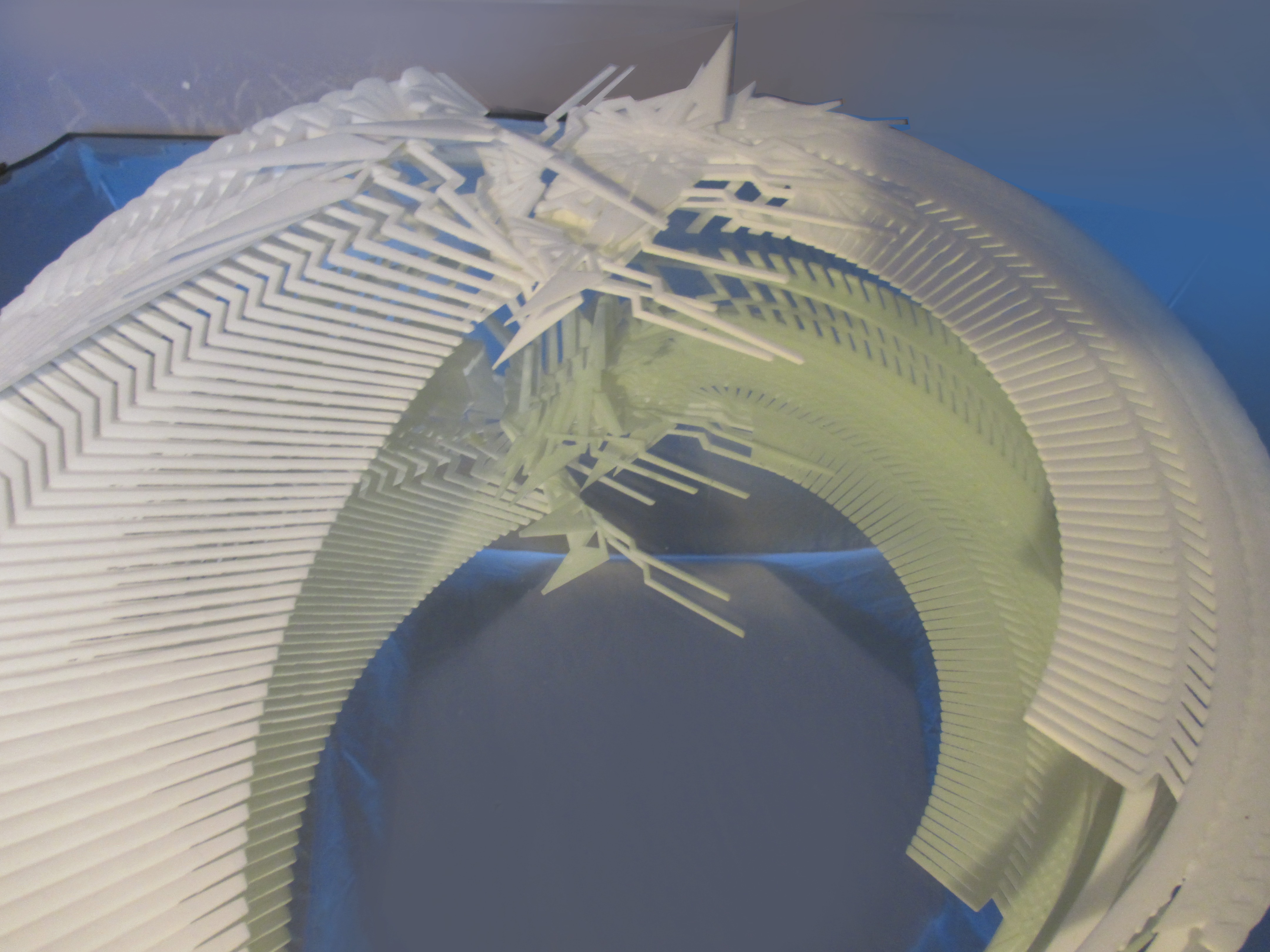 三维打印地震 LED 灯·地质变化的视觉呈现-1