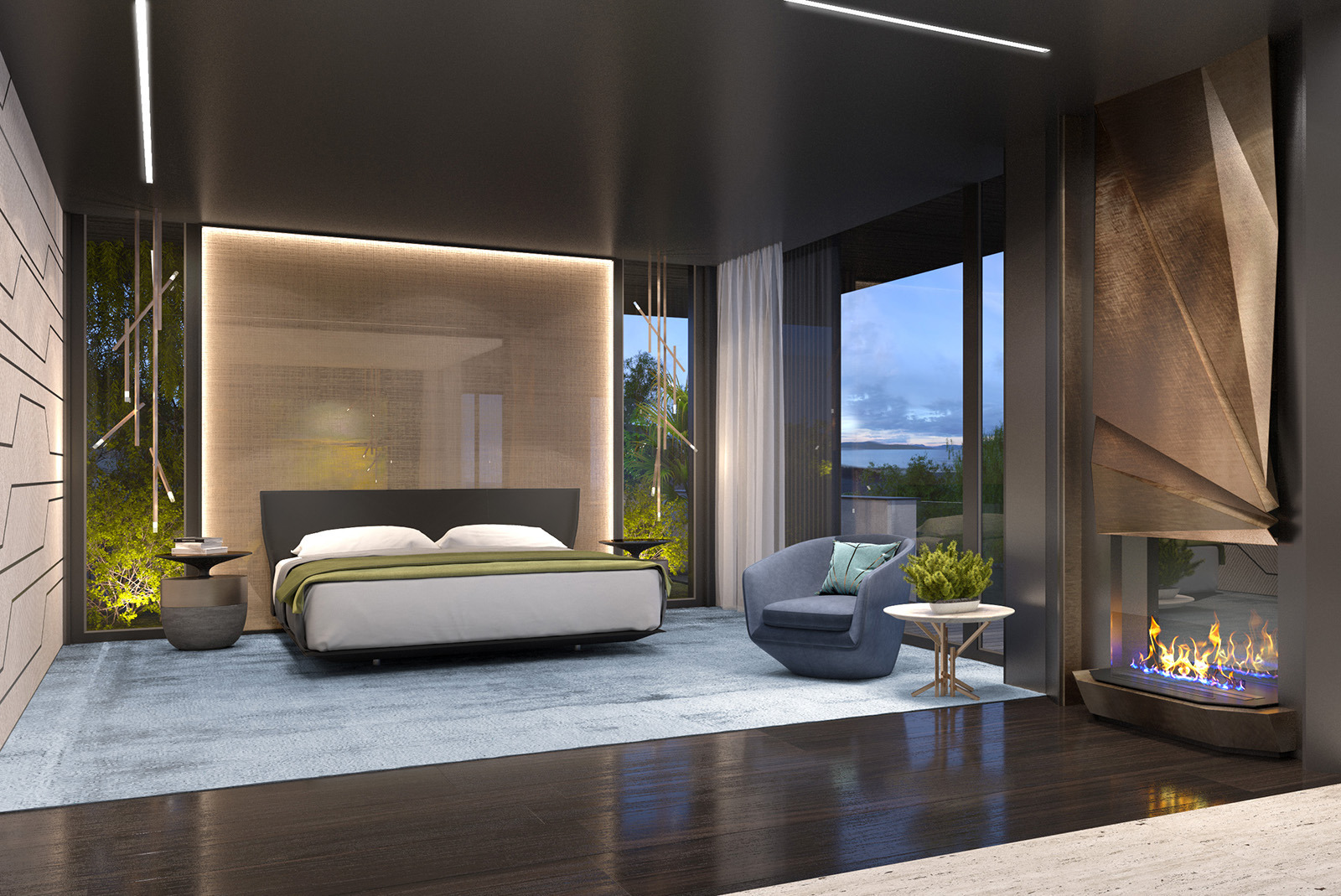 奥地利现代别墅设计与艺术融合-94