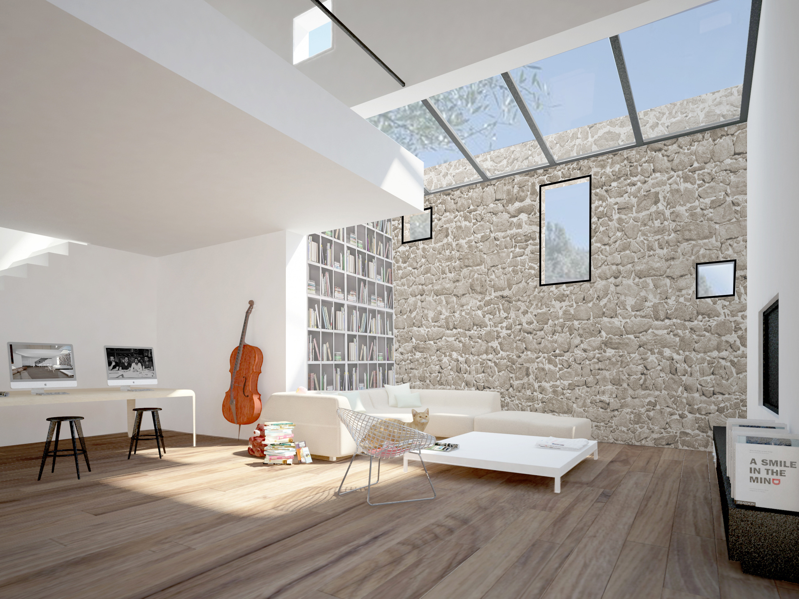 意大利乡村废旧粮仓的华丽变身-11