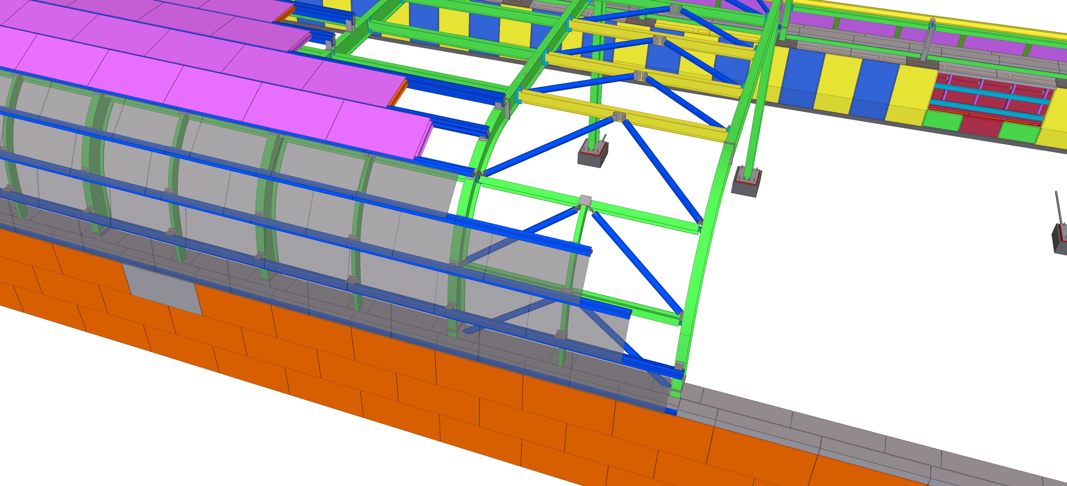 香港地铁项目与立面链接桥设计-0