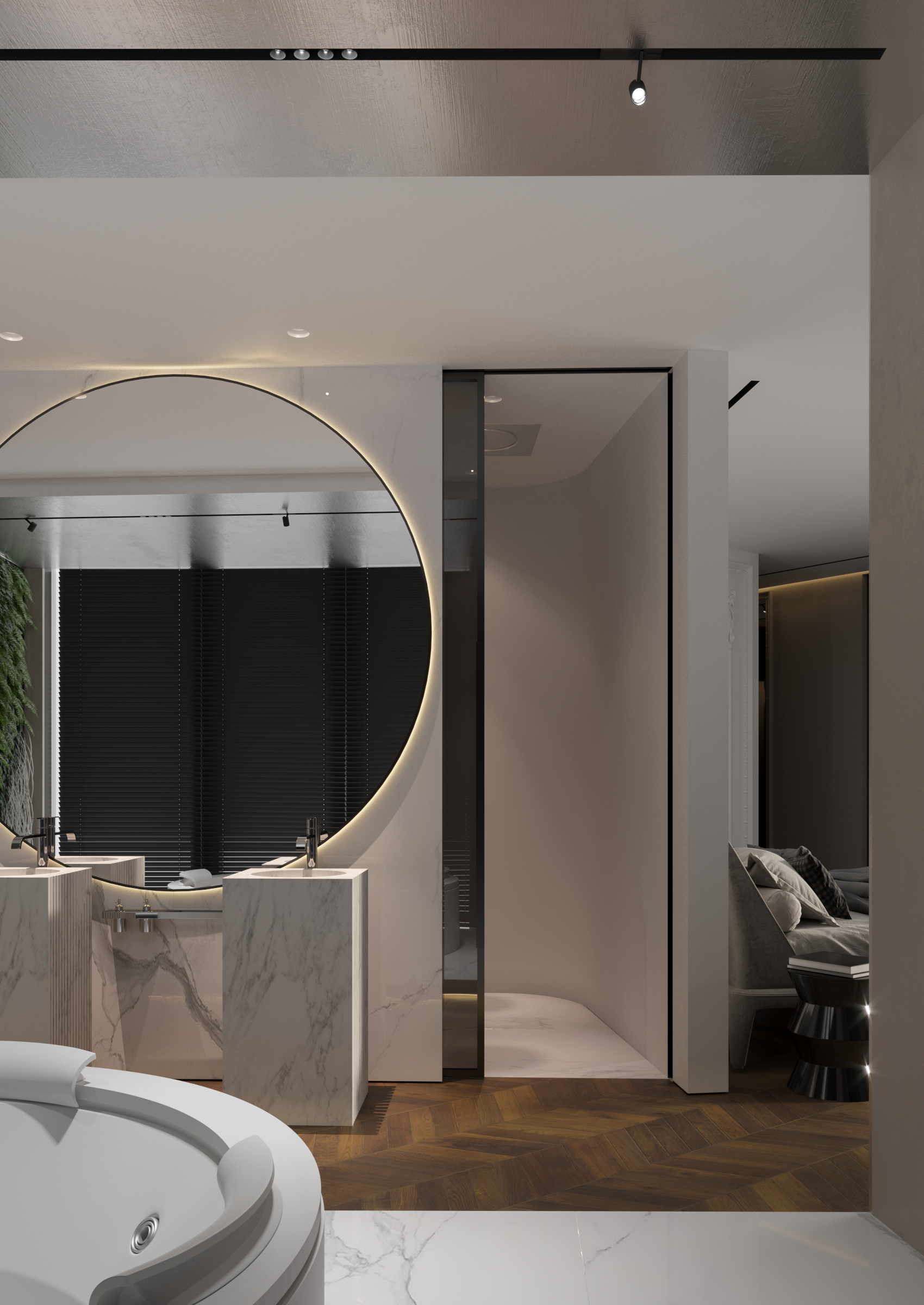 市中心顶层公寓-40