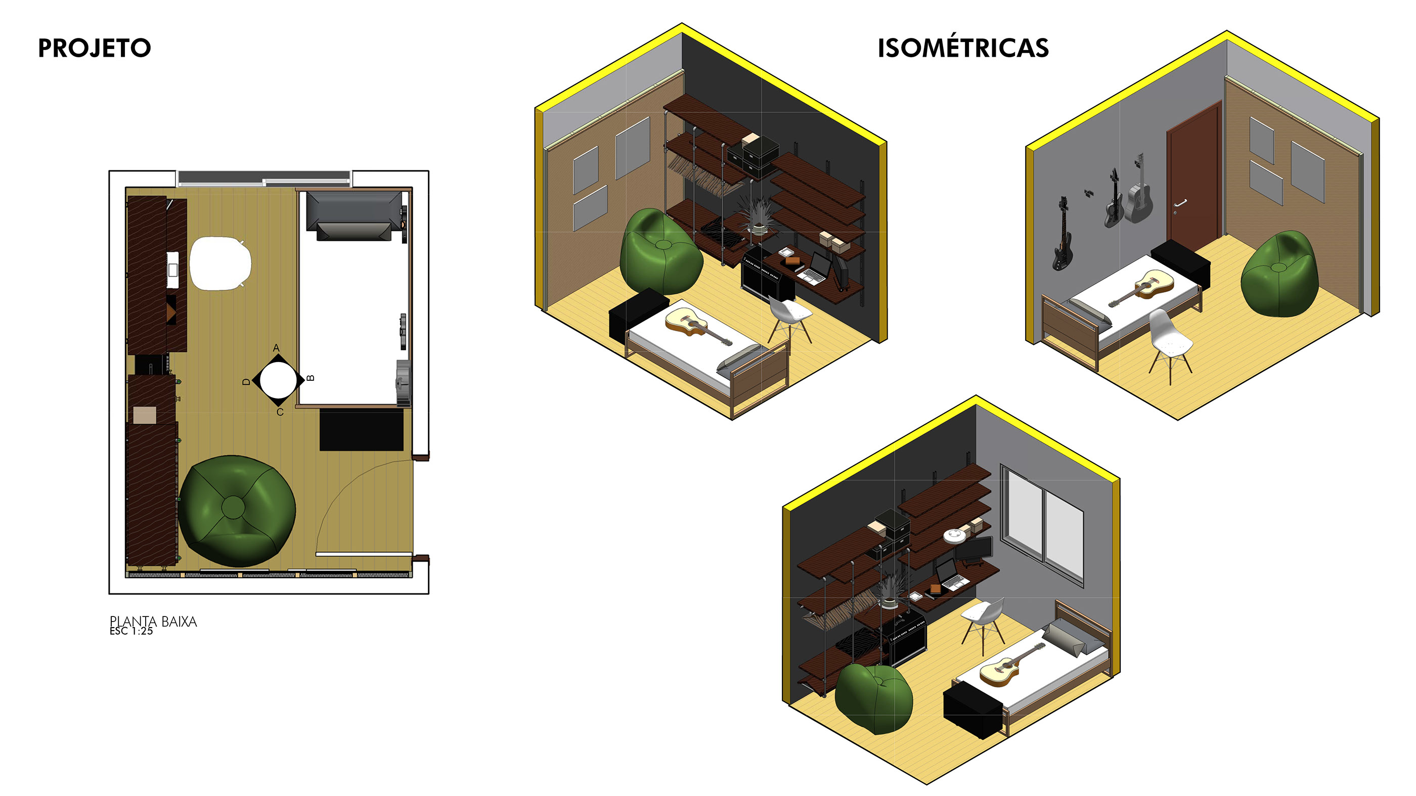 《七月四号室》——专为年轻程序员和音乐家打造的空间设计-2