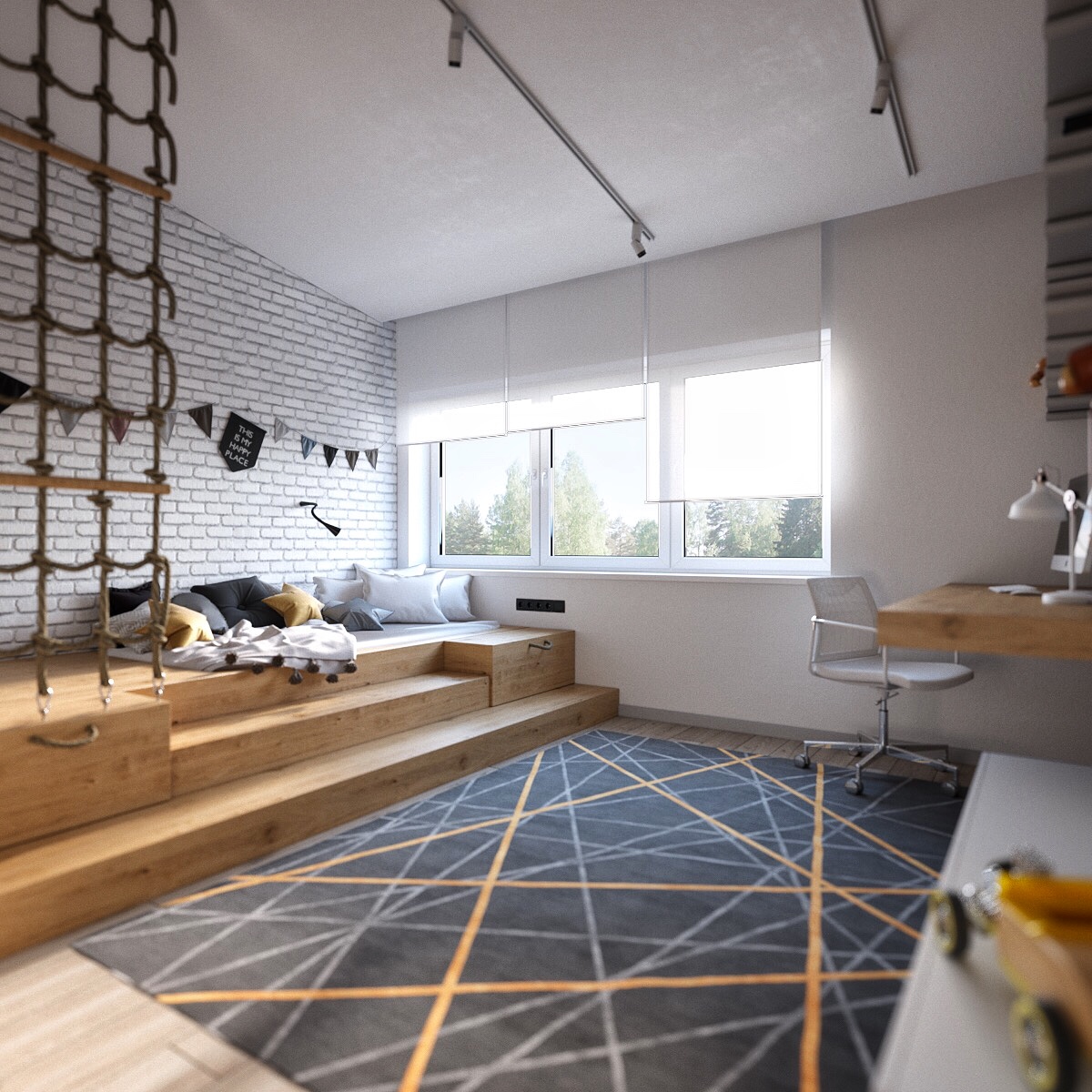 乌克兰极简私人住宅设计-43