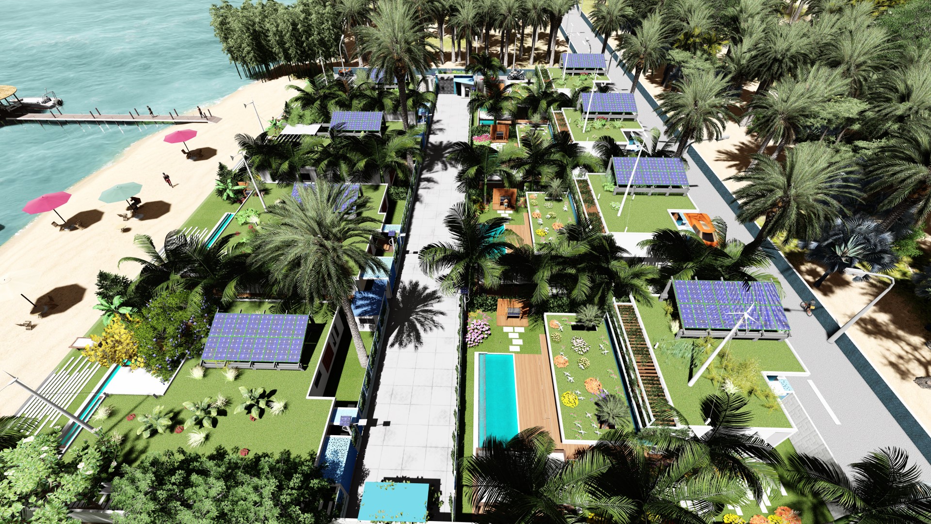 生态环保的法国 Bregbo 别墅区-22