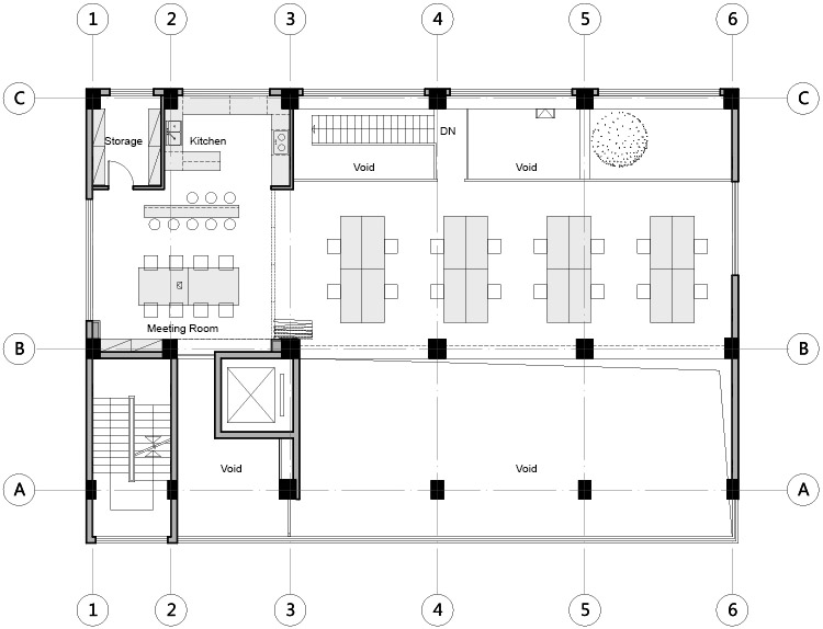 深圳蛇口WAU建筑事务所办公室-2