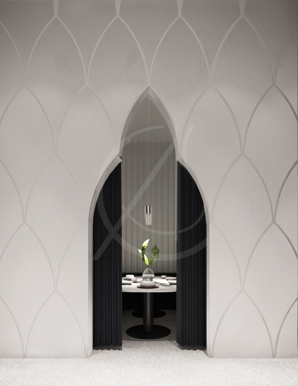 天鹅休闲咖啡馆设计-13