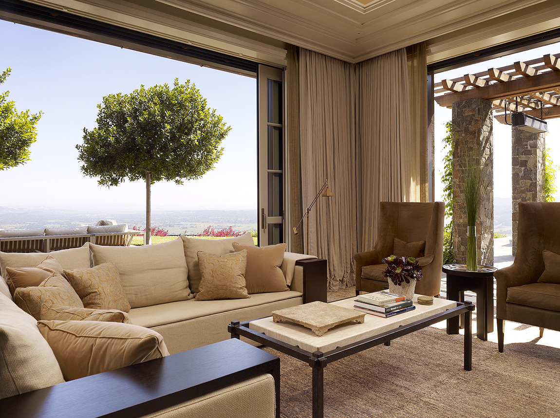 融合自然景观的加州别墅设计-51