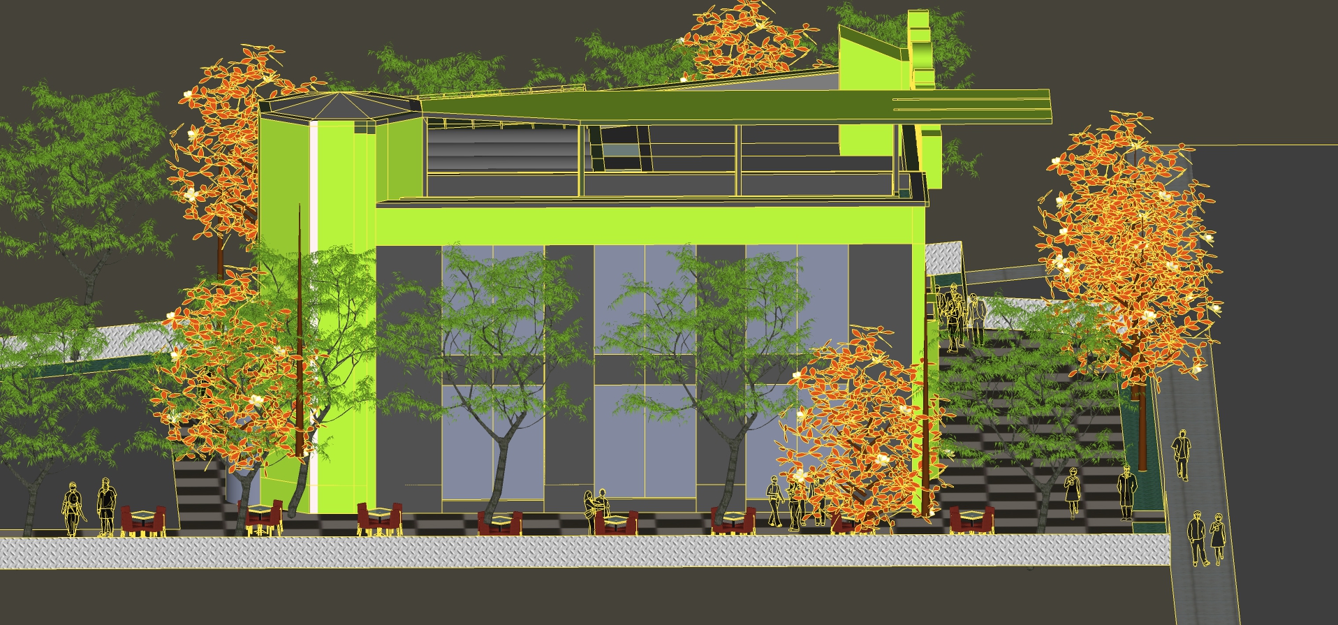 梦幻未成的日本餐厅设计-18