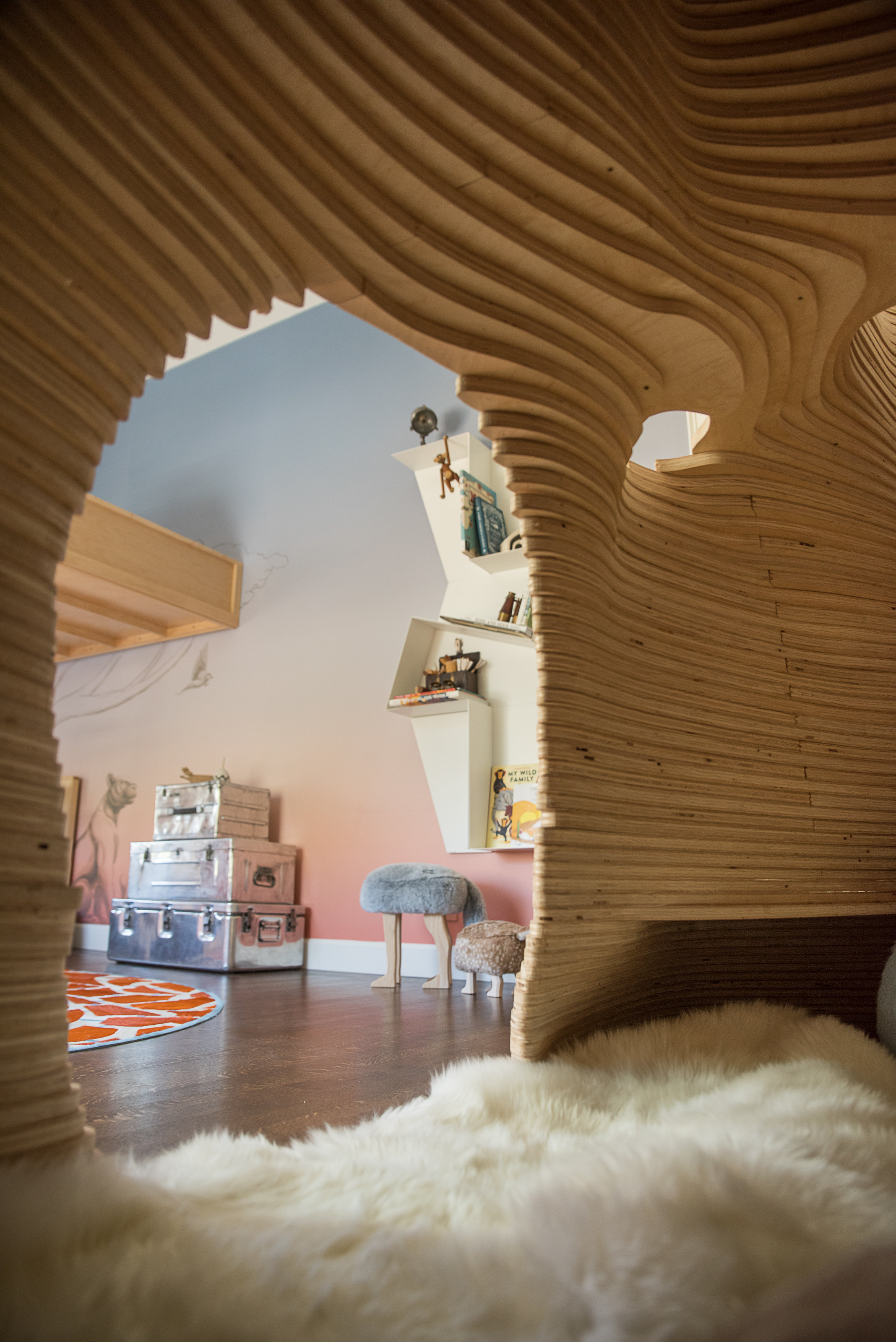 加州设计师打造惊艳的非洲主题儿童卧室-9