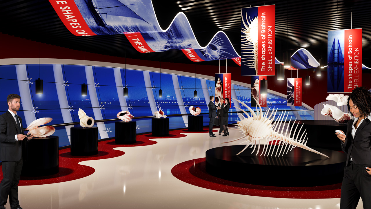 巴林"Murex"桥餐厅——水上建筑的惊艳之作-9