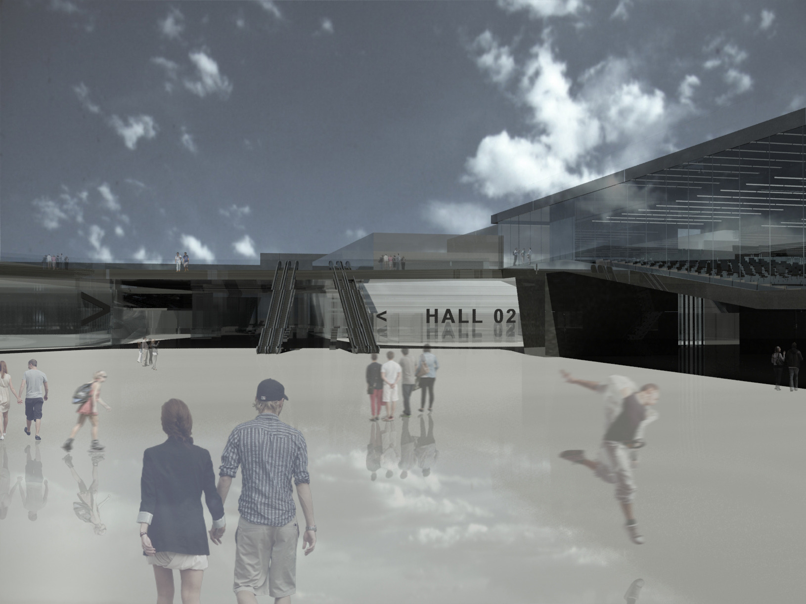 XXXXYYY 展览中心·有机统一的空间设计-25