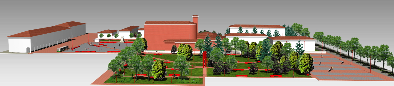 意大利 San Lazzaro di Savena 广场更新设计-4